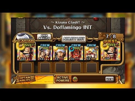 OPTC PIRATE AILLIANCE KIZUNA CLASH VS DOFLAMINGO 10 INT YouTube