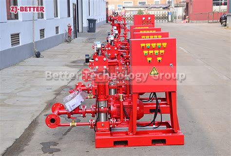 Ej Pump Set For Efficient Fire Control Better Technology Co Ltd