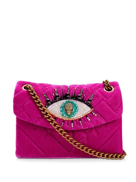 Kurt Geiger Mini Kensington Eye Embellished Bag In Pink Lyst