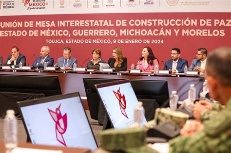 Firma Guerrero Convenio De Seguridad Con Edomex Michoac N Y Morelos