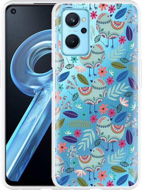 Realme 9i Hoesje Blue Bird Designed By Cazy Bol