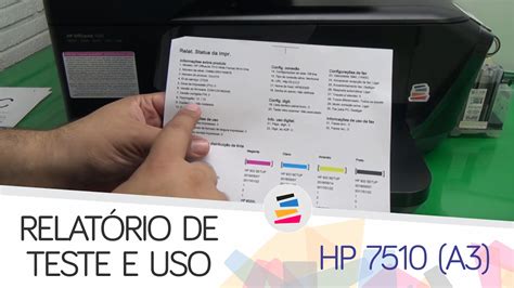 Tutorial De Uso Relat Rio De Uso E Teste Na Multifuncional Hp