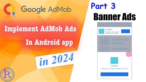 How To Implement AdMob Banner Ads In Android App Google AdMob Part