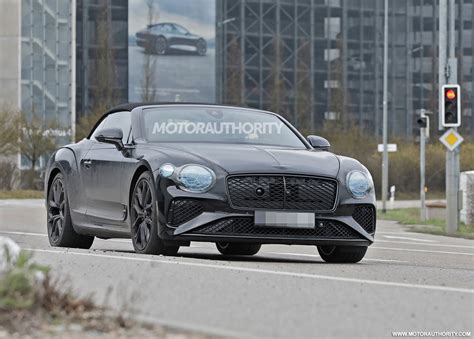 2025 Bentley Continental Gt Convertible Spy Pictures Motocourt