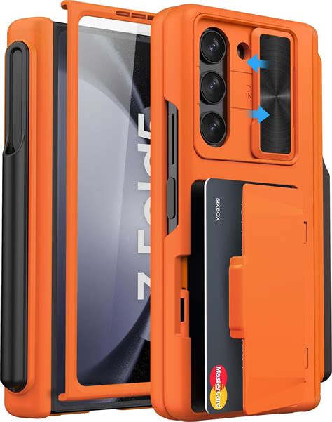 Sixbox For Samsung Galaxy Z Fold 5 Case With S Pen Holder