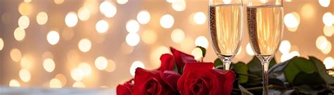 Premium Photo Valentines Day Clinking Glasses Sparkling Wine