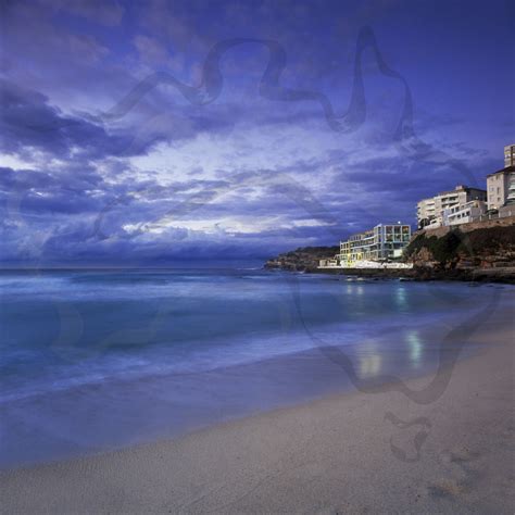 Bondi Icebergs Cool Morning Sunrise Stock Photos - Eastern Beaches Sydney