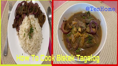 How To Cook Filipino Bistek Tagalog Recipe The Filipino BeefSteak