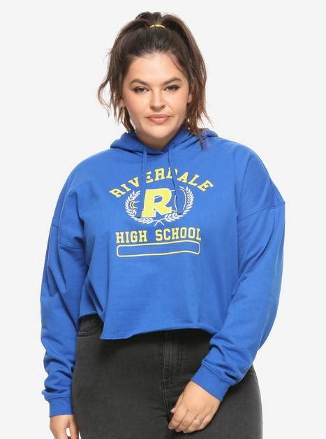 Riverdale Vixens Girls Crop Hoodie Plus Size Hot Topic