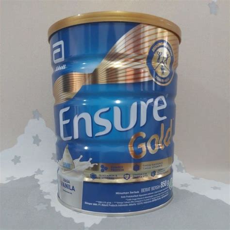 Jual Ensure Gold Rasa Vanila 850 Gr Susu Ensure Vanilla 850gr