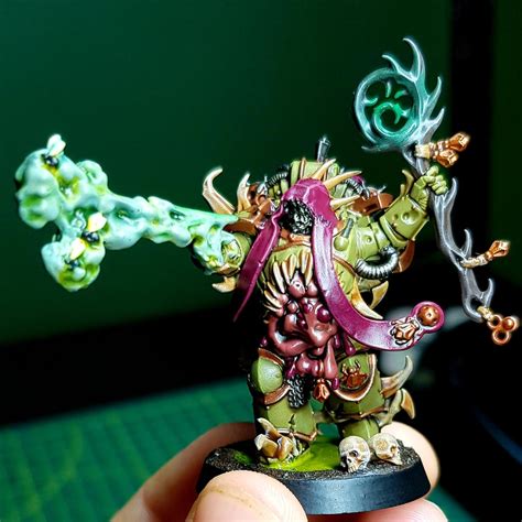 Malignant Plaguecaster Finished : r/Warhammer40k