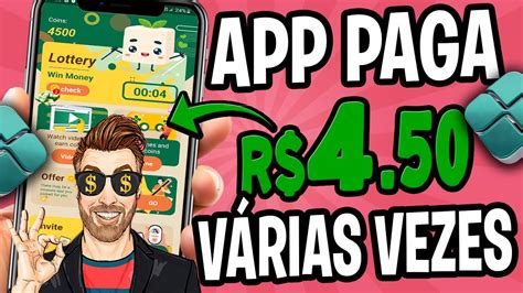 APLICATIVO para GANHAR DINHEIRO via PIX Receba R 4 50 Várias Vezes