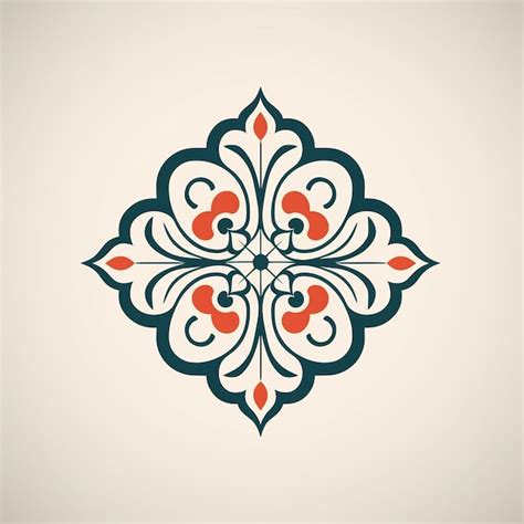 Premium Ai Image Abstract Ornamental Design