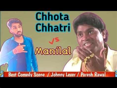 Chota Chattri Comedy Scene Spoof Johnny Lever Vs Paresh Rawal