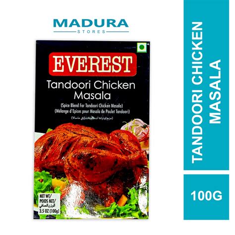 Everest Tandoori Chicken Masala Masala Chicken Powder 100g Shopee