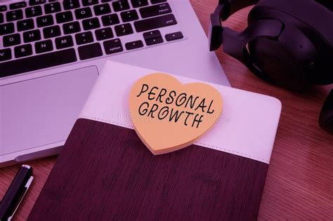 Conceptual Display Personal Growth Business Idea Improve Develop Your