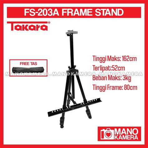 Jual Frame Stand Takara Fs A Tripod Penyangga Pigura Banner Fs A