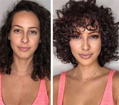 40 Cute Styles Featuring Curly Hair With Bangs Artofit