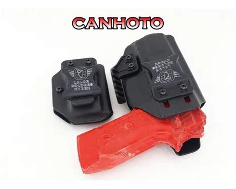 Coldre Porta Carregador Taurus Canhoto Lalor Coldres Kydex