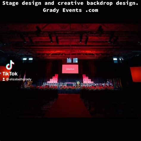 Stage Design and creative backdrop design [Video] | Creative backdrops ...