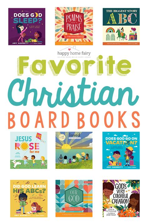 The BEST Christian Board Books - Happy Home Fairy