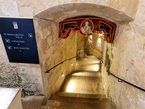 Exploring St Paul's Grotto in Rabat Malta - Roaming Required