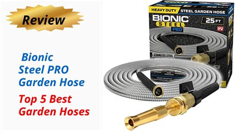 Review Bionic Steel Pro Garden Hose Top 5 Best Garden Hoses 2024