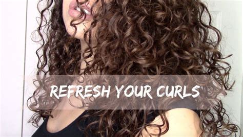 How To Refresh Restyle Your Curls Refreshed Curls Crazy Curly Hair