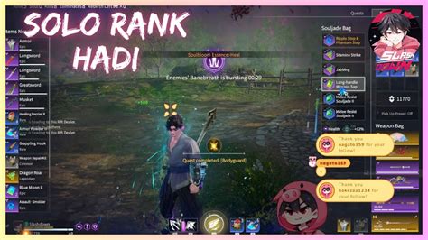 Solo Rank Gameplay Hadi Kills Naraka Bladepoint Youtube