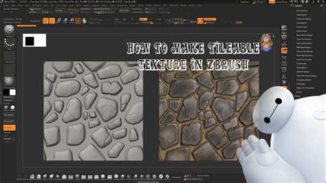 How To Make Seamless Texture In Zbrush Seamless Textures Zbrush 3d