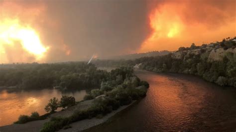 One Killed In Raging California Wildfire As Residents Flee