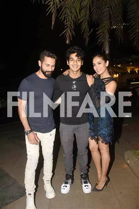 Shahid Kapoor And Ishaan Khatter Celebrate Mira Kapoors Birthday