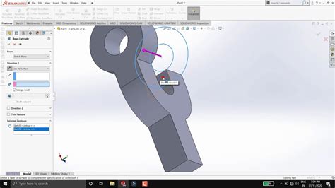 Parts Drawing Of Knuckle Joint In Solidworks Youtube