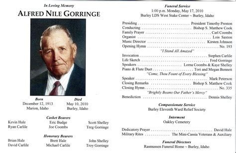 Lds Burial And Funeral Planning