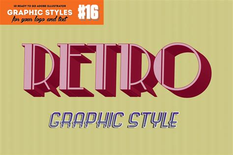 10 Retro Vintage Style For Adobe Illustrator Graphic By Anomali Bisu