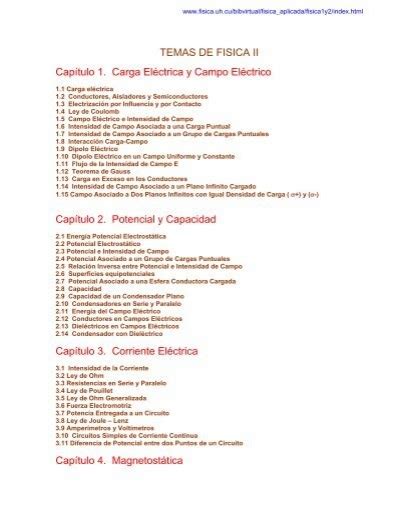 TEMAS DE FISICA II