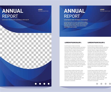 Annual Report Design Templates Vector Art & Graphics | freevector.com