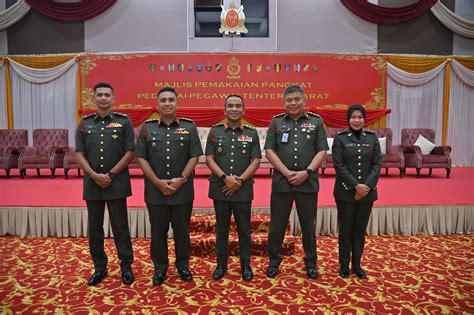 Rejimen Semboyan Diraja MAJLIS PEMAKAIAN PANGKAT PEGAWAI KANAN