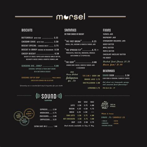 Menu — Morsel, seattle WA | Cheesy biscuit, Morsels, Strawberry balsamic