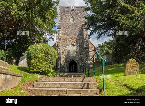 The Church Of St Martin In Canterbury Kent England Situated Slightly