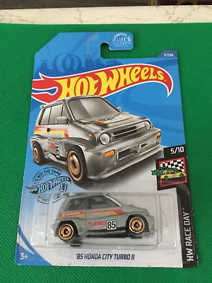 Hot Wheels Zamac Honda City Turbo Ii Hw Race Day Combined