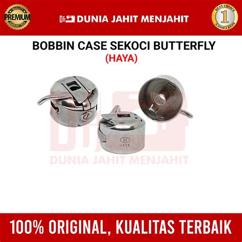 Jual Ori Bobbin Case Haya Sekoci Mesin Jahit Butterfly Merk Haya