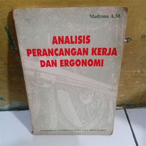 Jual Analisis Perancangan Kerja Ergonomi Shopee Indonesia