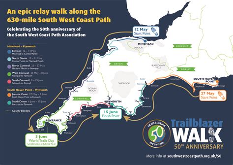 Handcrafted Walking Sticks for 50th – The South West Coast Path