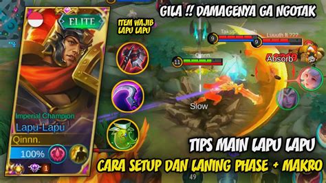 LAPU LAPU BUFF CARA MAIN LAPU LAPU YANG BENAR 2022 COMBO SKILL