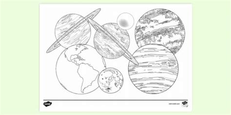 FREE! - Planets Colouring Page - Parents - Colouring and Drawing