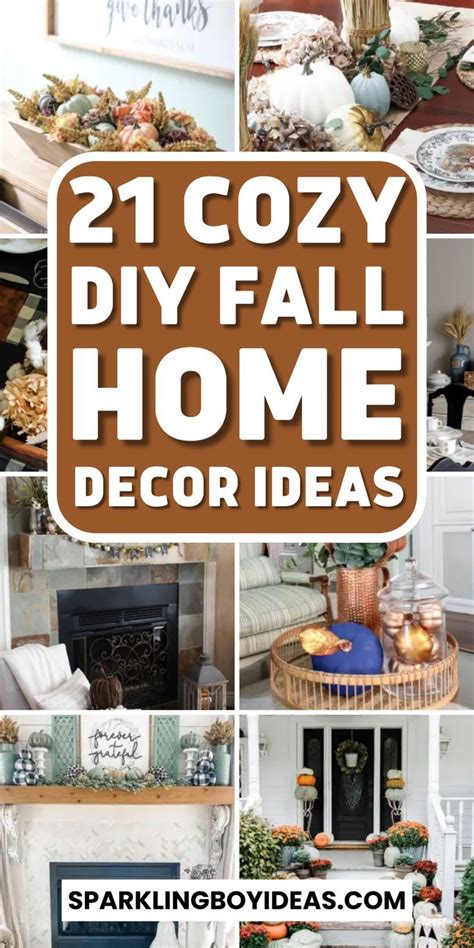 Simple Cozy Fall Home Decorations Fall Home Decor Fall Outdoor