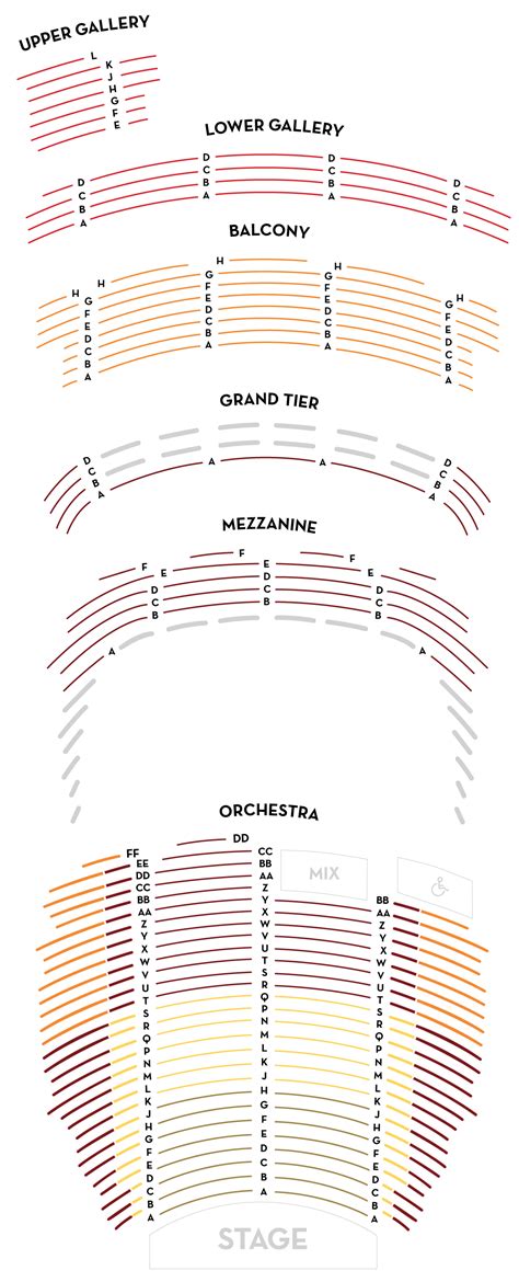 Seating Chart | Orpheum Theatre Memphis