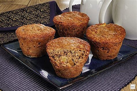 Bolinho De Ma Aveia E Canela Lanches De Cafe Da Manha Receitas