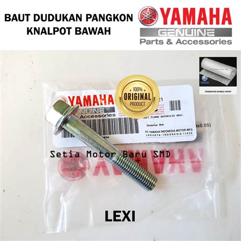 Jual Bolt Baut Flange Dudukan Pangkon Knalpot Bawah Lexi All New Aerox